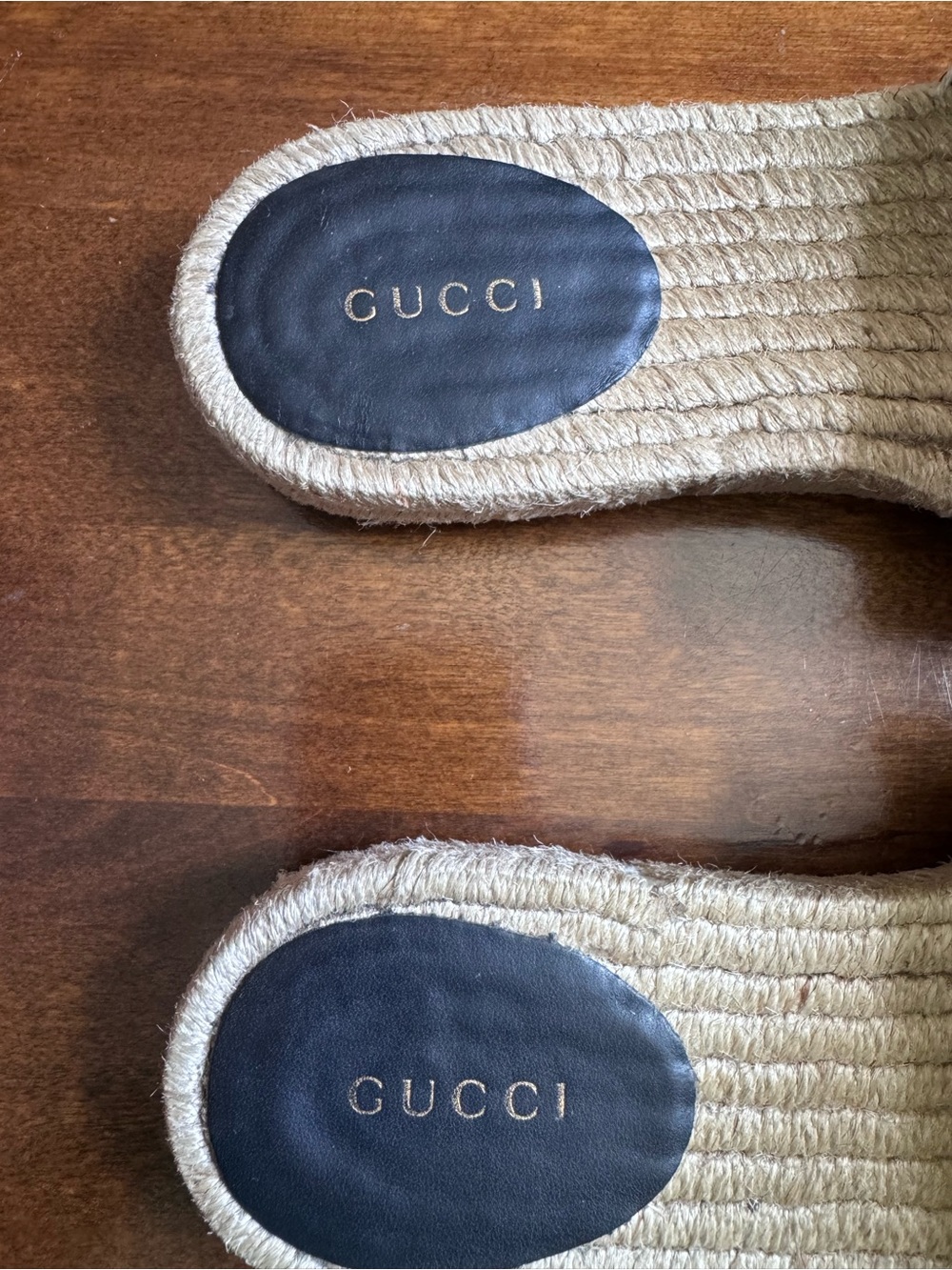 Gucci Espadrille Slides - Picture 2 of 11